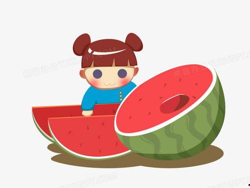 吃瓜人物模仿视频素材